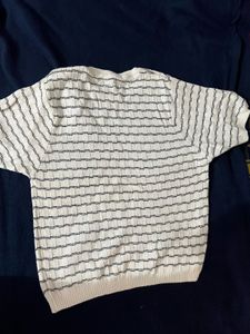 Striped Knit Tee