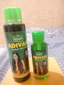 Adivasi Herbal Oil With Shampoo