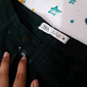 ZARA BLACK CARGO 🎀