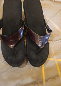 Stylish Black Flip-Flops