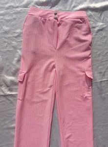 Pink Cargo Pants - Trendy and Stylish!