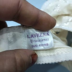 Vintage❤️ Embroidered Cotton Bra