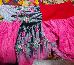 Beautiful Floral Print Kurta Set