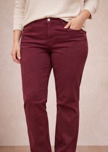 Woodland Burgundy Straight Leg Jeans UNI sex