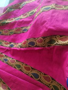 Elegant Pink and Gold Embroidered Kurti