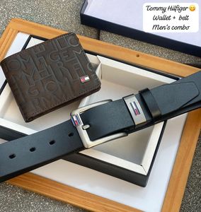 Tommy Hilfiger Belt &amp; Wallet Combo