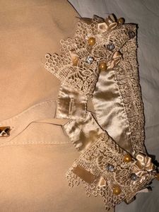 Beaded Collar Shirt