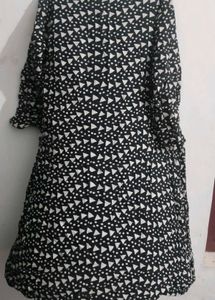 Bohemian Print Kurta with Wooden Buttons