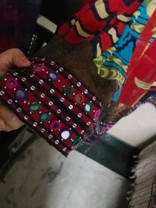 Preloved Jaipuri Mirror Work Anarkali