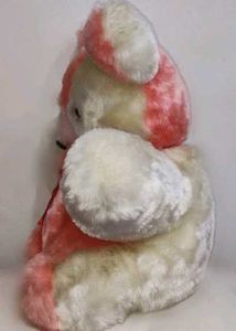 Cute Pink and White Teddy Bear