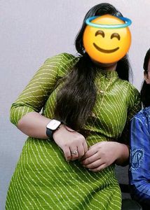 Green Striped Kurta