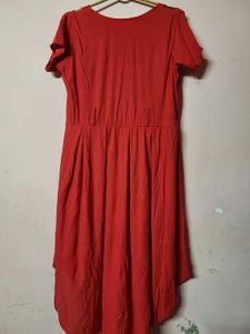 Mustard Yellow A-line Dress
