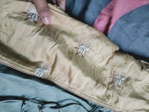 Elegant Embroidered Gown with Jacket
