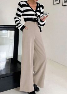 Beige Trousers