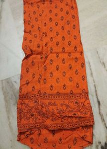 Orange Anarkali Kurta