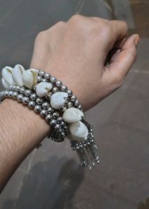 Seashell Tassel Bracelet