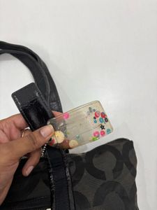 Coach Monogram Tote Bag