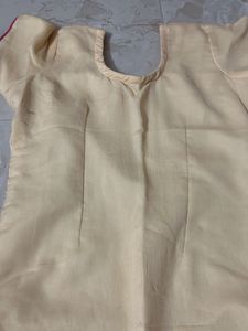 Elegant Yellow &amp; Pink Kurta Set