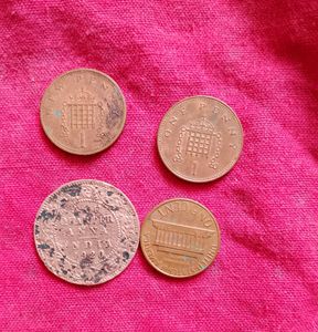 4 Foreign Rare Coins