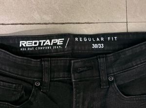 RedTape Skinny Black Jeans