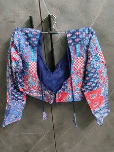 Vibrant Printed Blouse