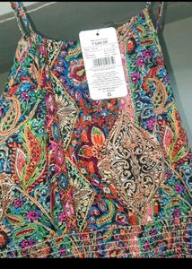 Boho Paisley Print Maxi Dress
