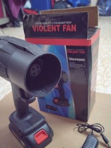 Powerful Violent Fan with Battery &amp; Charger