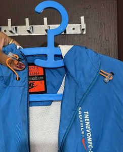 Blue Nike Windbreaker Jacket