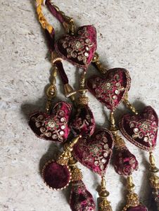 Boho Heart Tassel Garland