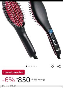 Hair Straightener Brush