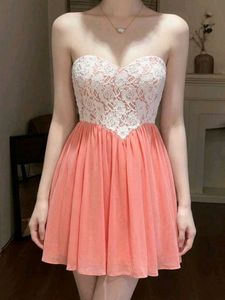 lace corset sweetheart neckline dress 🎀