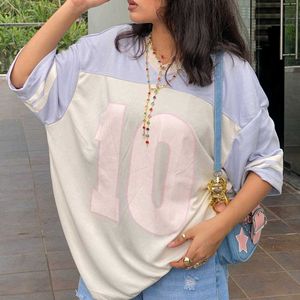 Trendy Color Block Jersey T-shirt
