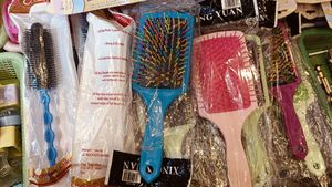 Multicolour Hair Brushes Big &amp; Small