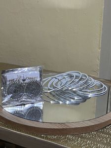 Traditional Earrings & Bangles Set