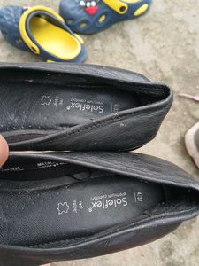 Classic Black Leather Loafers
