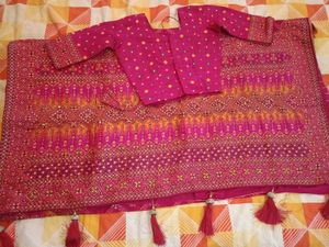 Vibrant Pink pashmina saare 💗
