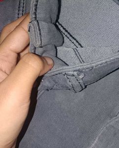 Grey Cargo Jeans