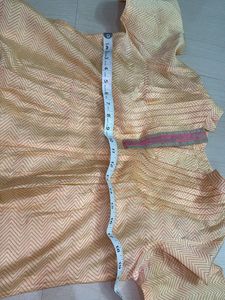 Elegant Yellow &amp; Pink Kurta Set