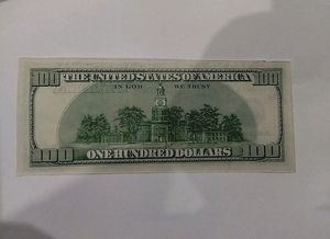 100 Dollar Note Usa