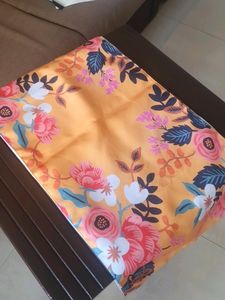 Table Runner Yellow Floral Print