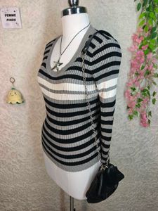 Striped Long Sleeve Top