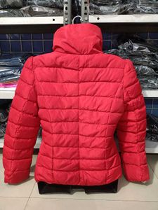Imported Red Puffer Jacket For Women's