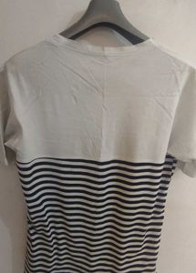 Striped Tee with Pocket