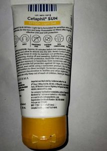 Cetaphil Sunscreen SPF 50