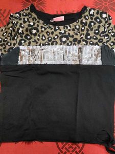Fun Sequin Detail Top