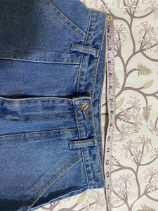 Blue Denim Cargo Jeans