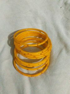 Set of Yellow Bangles