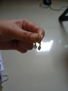 Elegant Drop Earrings with CZ