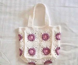 crochet handbag