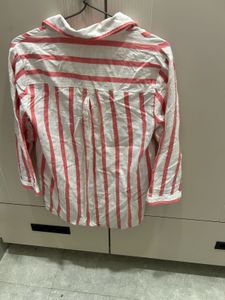Striped Button-Down Shirt